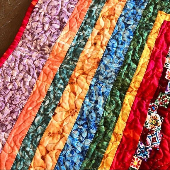 Our Lady of Guadalupe Wall Hanging , Virgen de Guadalupe, Our Lady Quilt - Picture 7 of 7